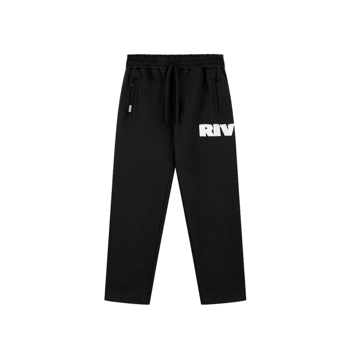 RIVERO - FRAYED ECHO JOGGER - BLACK