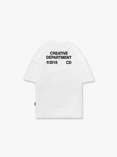 RETERNITY - CREATIVE DEPT T-SHIRT - WHITE