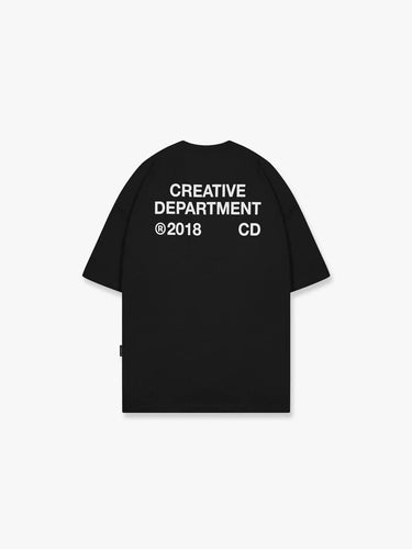 RETERNITY - CREATIVE DEPT T-SHIRT - BLACK
