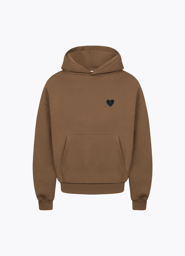 BILLION AND BEYOND - BASIC HOODIE - BROWN