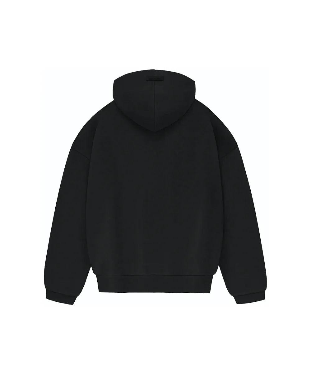 FEAR OF GOD ESSENTIALS - FW23 JET BLACK HOODIE