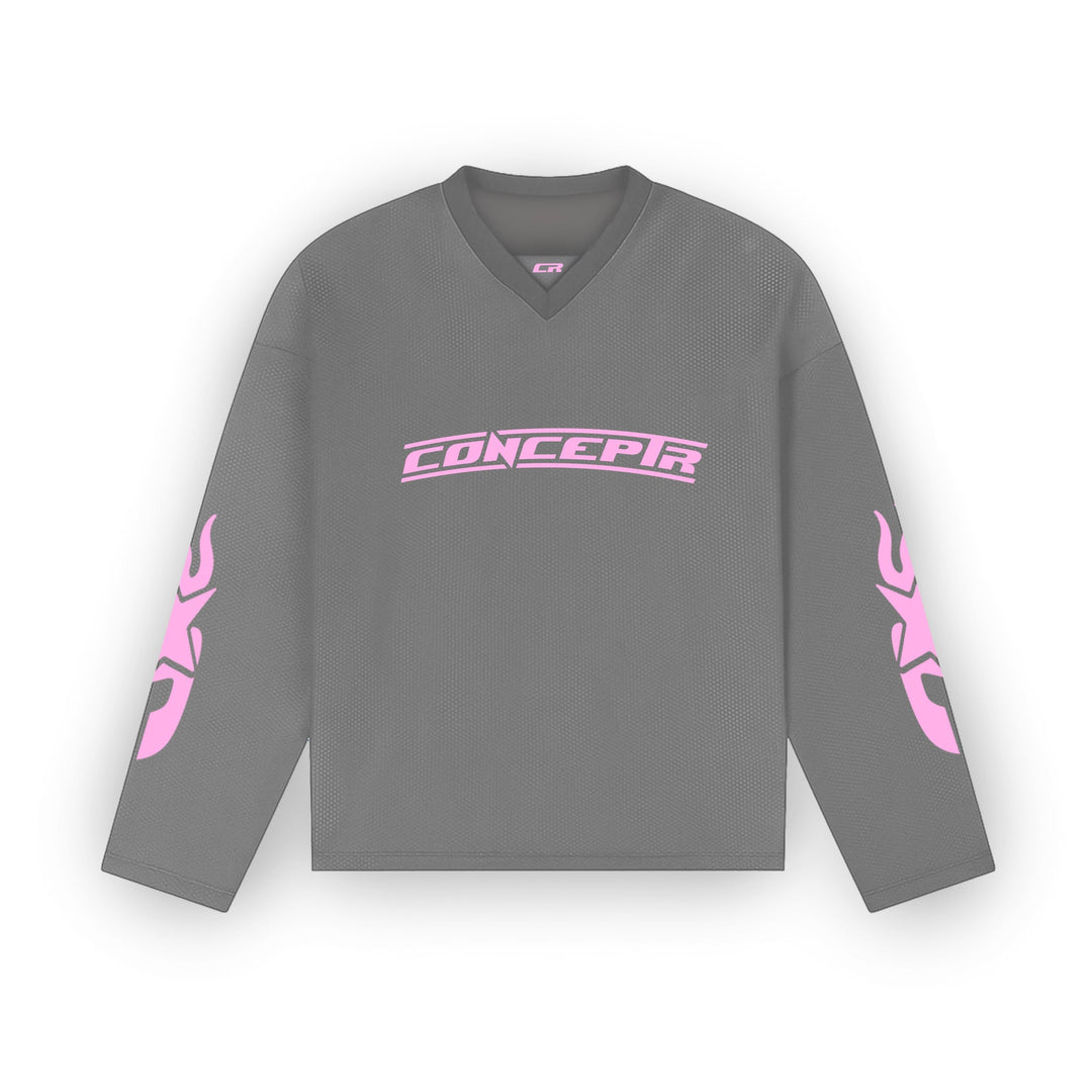 CONCEPT R - GAME CHANGER JERSEY - MESH GREY