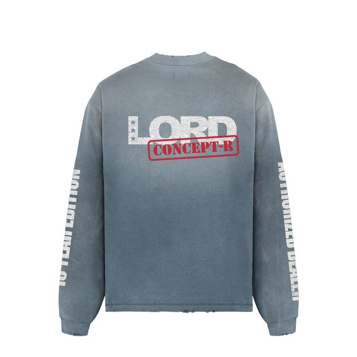 LORD CULTURE X CONCEPT R - COLLAB LONGSLEEVE - BLUE