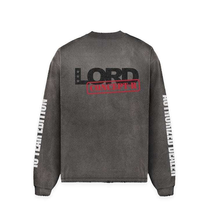 LORD CULTURE X CONCEPT R - COLLAB LONGSLEEVE - DARK GREY