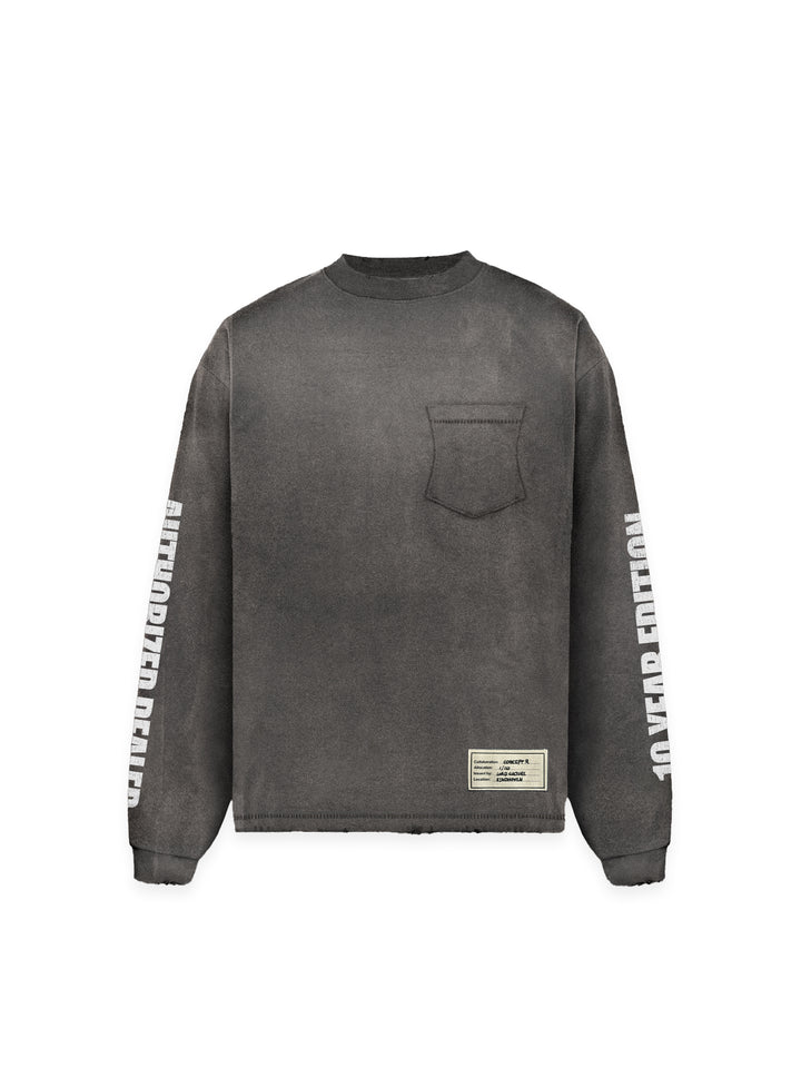 LORD CULTURE X CONCEPT R - COLLAB LONGSLEEVE - DARK GREY