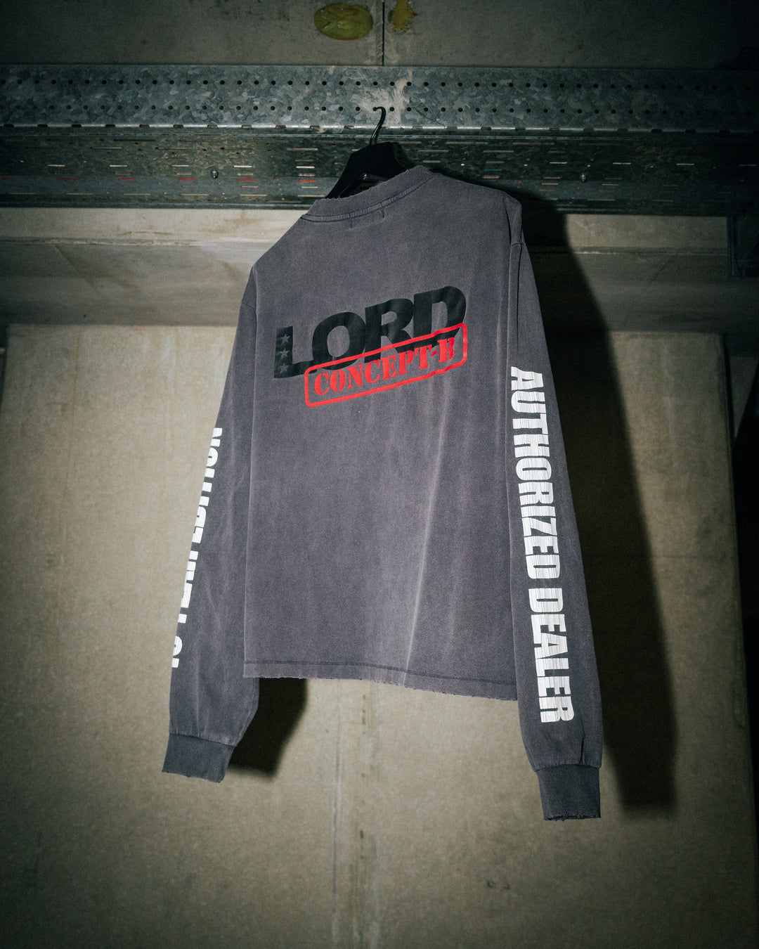 LORD CULTURE X CONCEPT R - COLLAB LONGSLEEVE - DARK GREY
