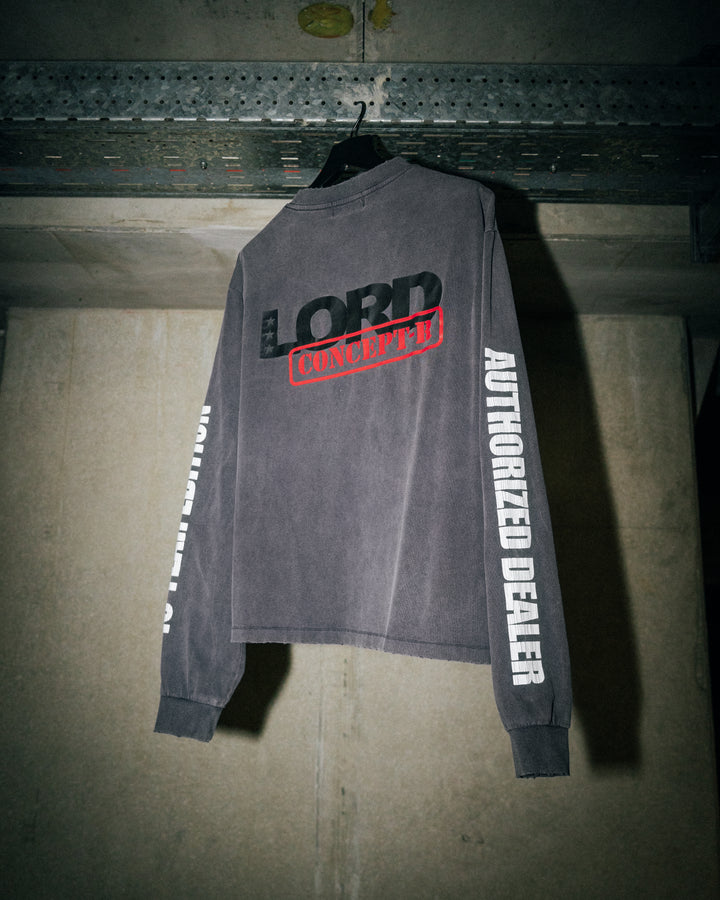 LORD CULTURE X CONCEPT R - COLLAB LONGSLEEVE - DARK GREY