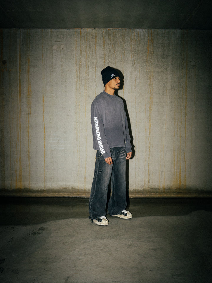LORD CULTURE X CONCEPT R - COLLAB LONGSLEEVE - DARK GREY