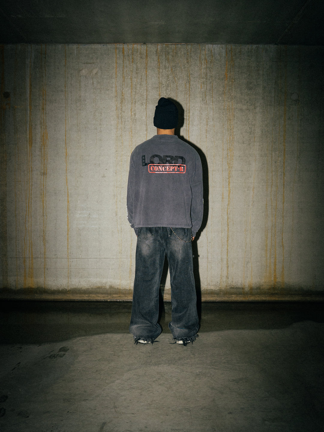 LORD CULTURE X CONCEPT R - COLLAB LONGSLEEVE - DARK GREY