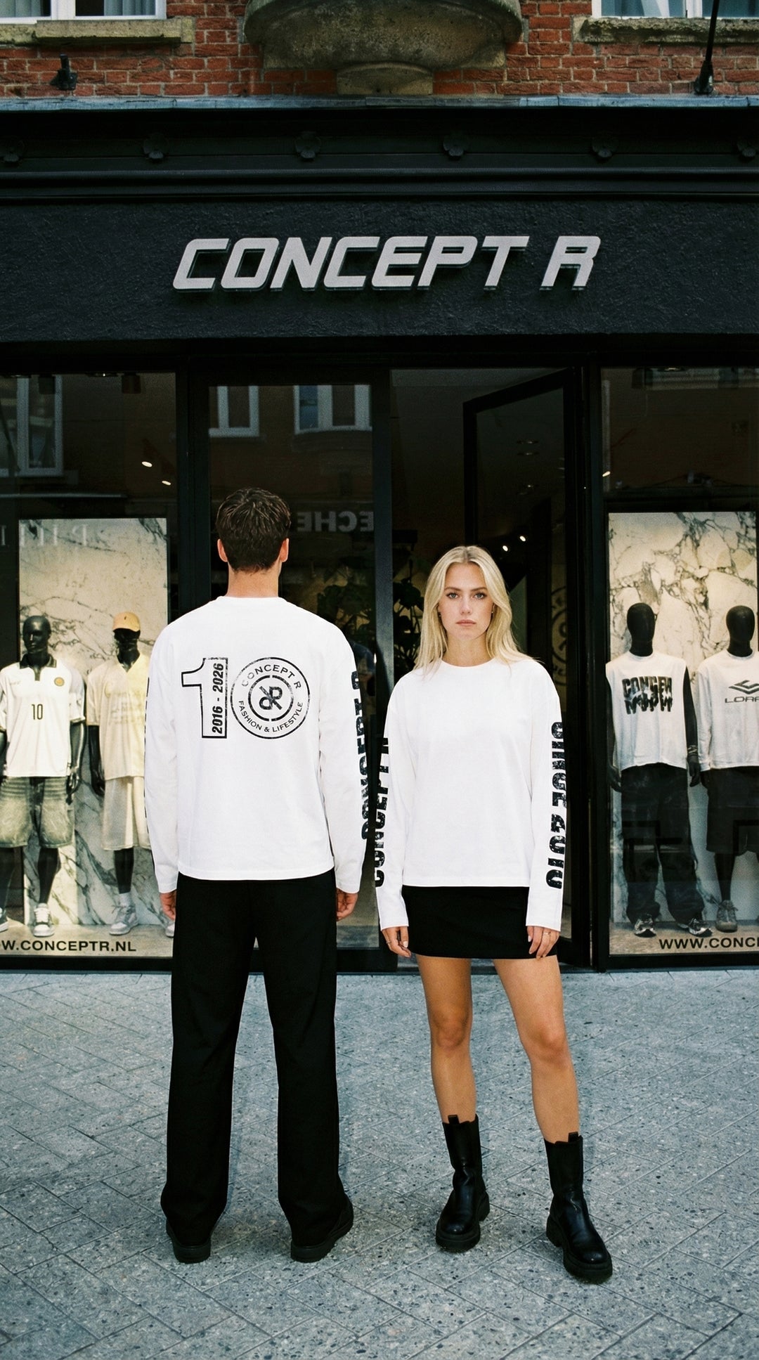 CONCEPT R - ANNIVERSARY LONGSLEEVE - WHITE