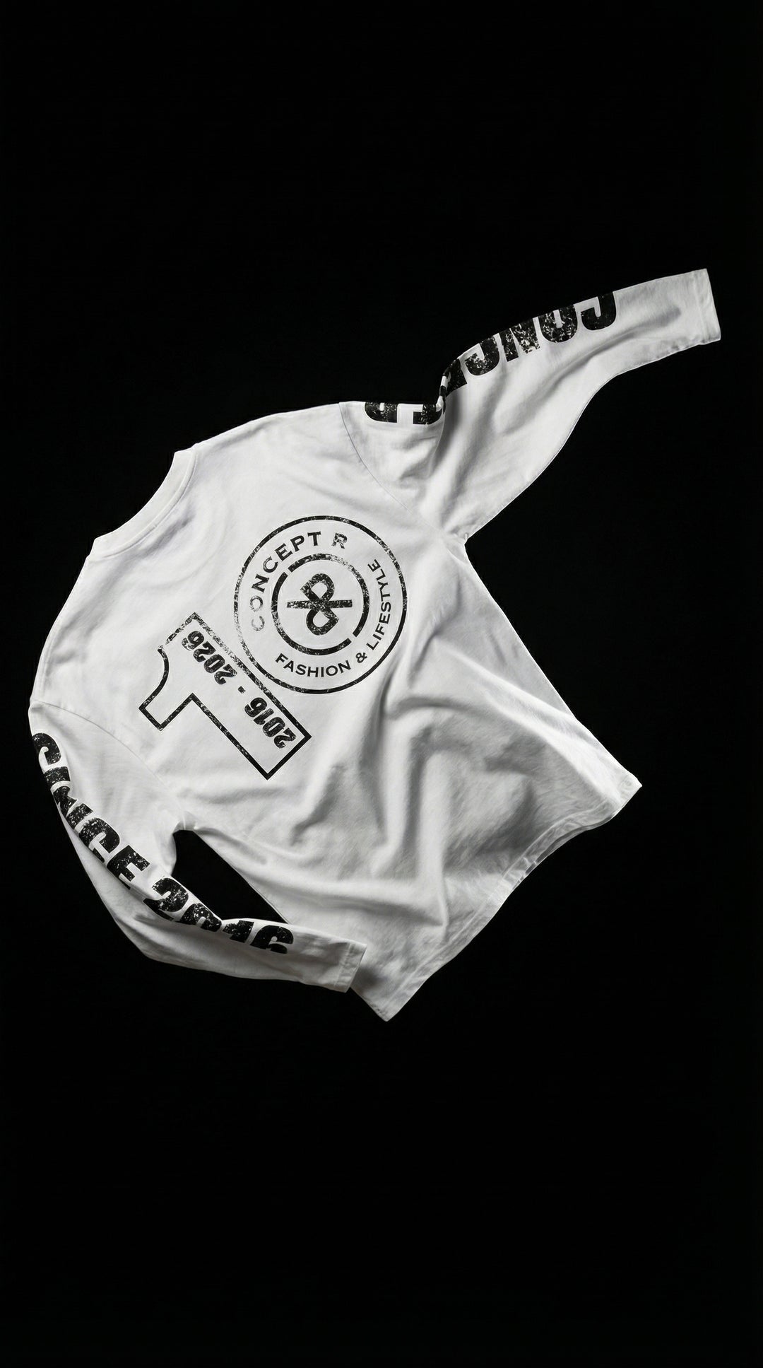 CONCEPT R - ANNIVERSARY LONGSLEEVE - WHITE
