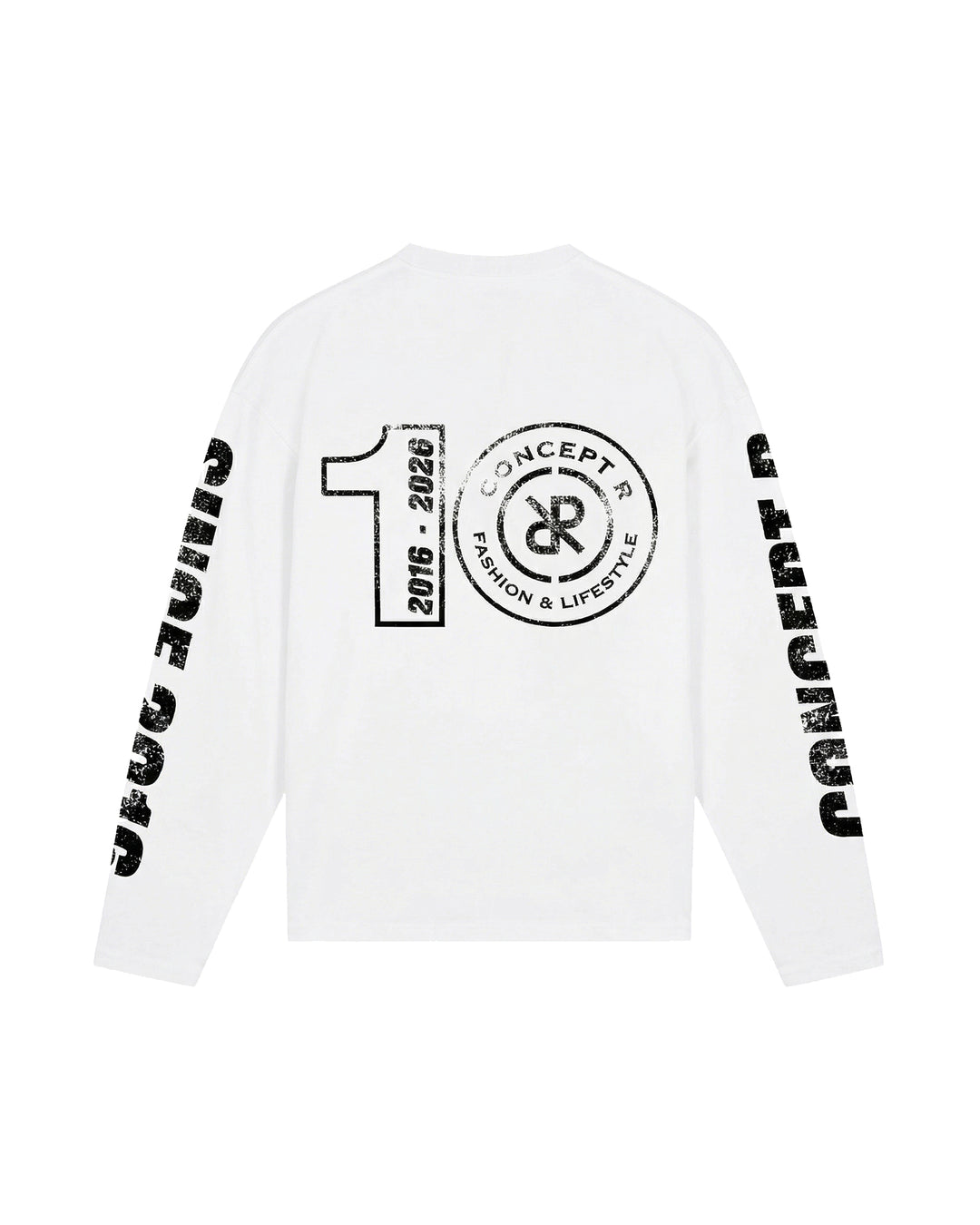 CONCEPT R - ANNIVERSARY LONGSLEEVE - WHITE