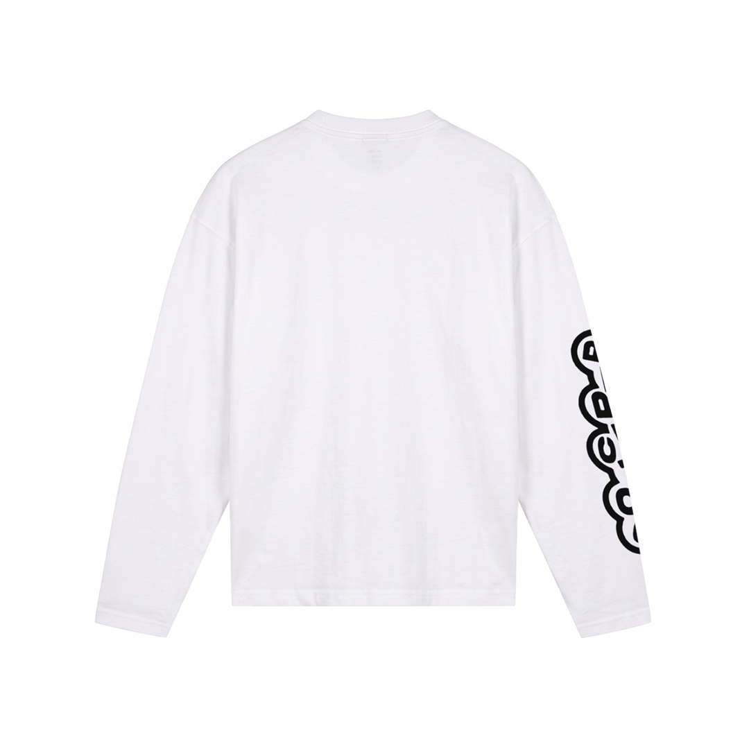 CONCEPT R - BUBBLE LONGSLEEVE - WHITE