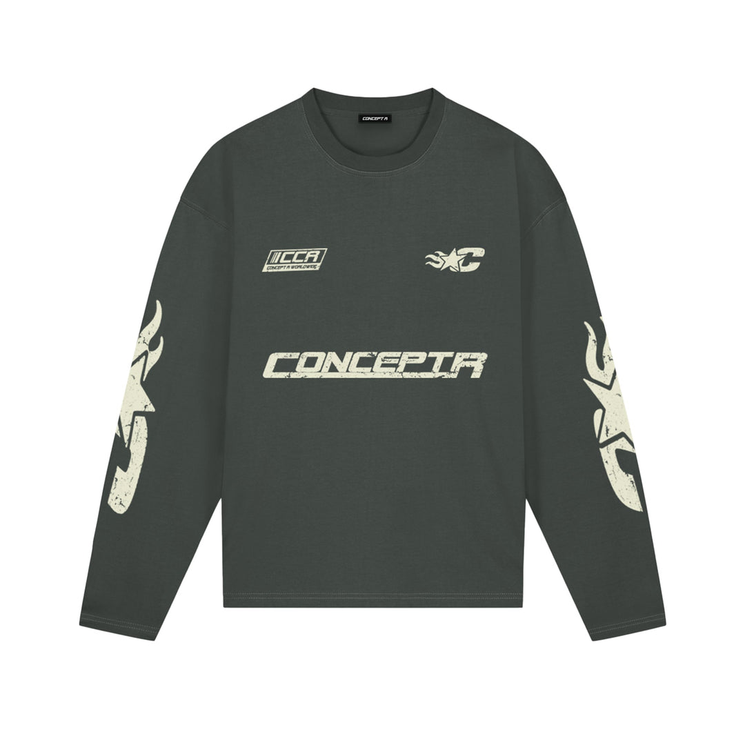 CONCEPT R - STREET LEGENDS LONGSLEEVE - GREEN