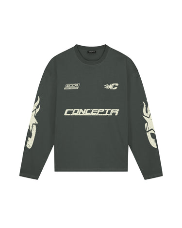 CONCEPT R - STREET LEGENDS LONGSLEEVE - GREEN