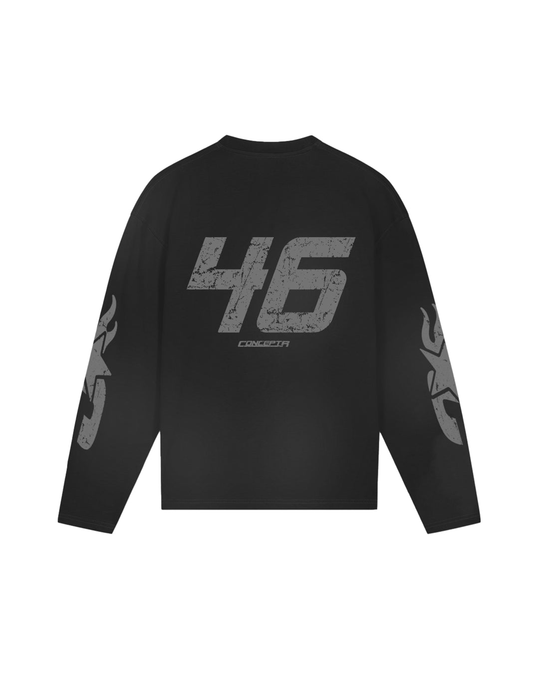 CONCEPT R - STREET LEGENDS LONGSLEEVE - BLACK ON BLACK