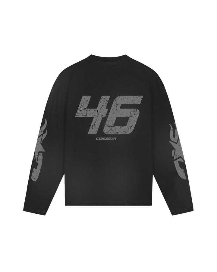 CONCEPT R - STREET LEGENDS LONGSLEEVE - BLACK ON BLACK