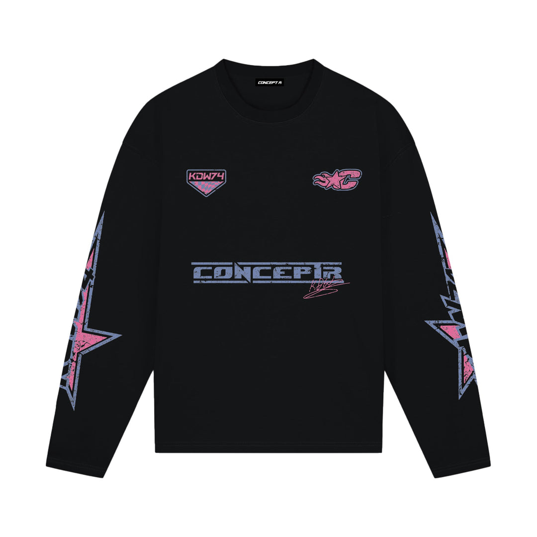 CONCEPT R X KDW - LIMITED EDITION LONGSLEEVE BLACK