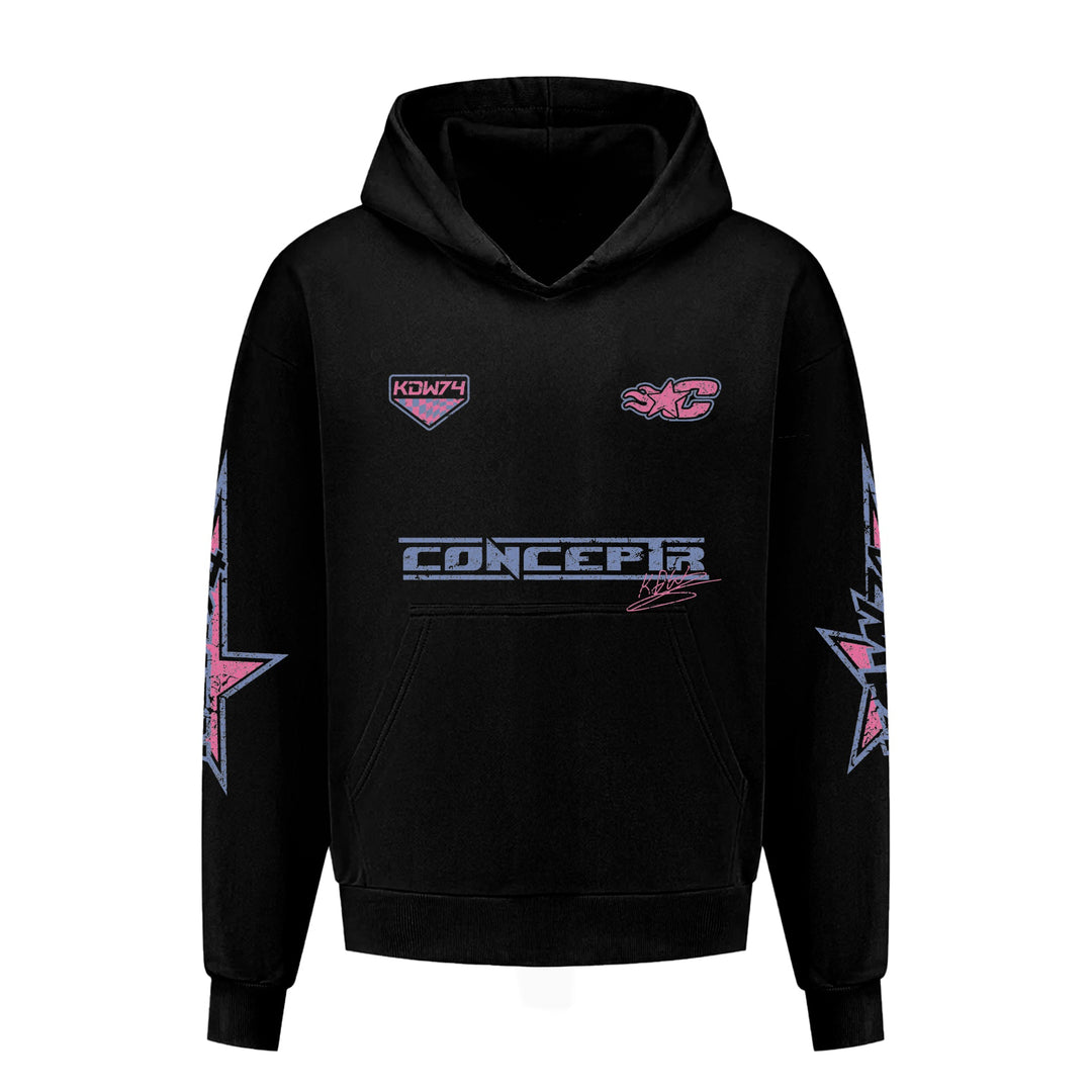 CONCEPT R X KDW - LIMITED EDITION HOODIE BLACK