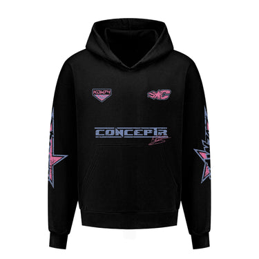 CONCEPT R X KDW HOODIE BLACK - LIMITED EDITION
