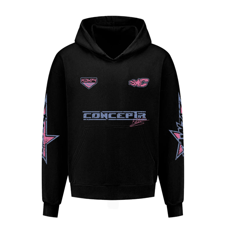 CONCEPT R X KDW - LIMITED EDITION HOODIE BLACK