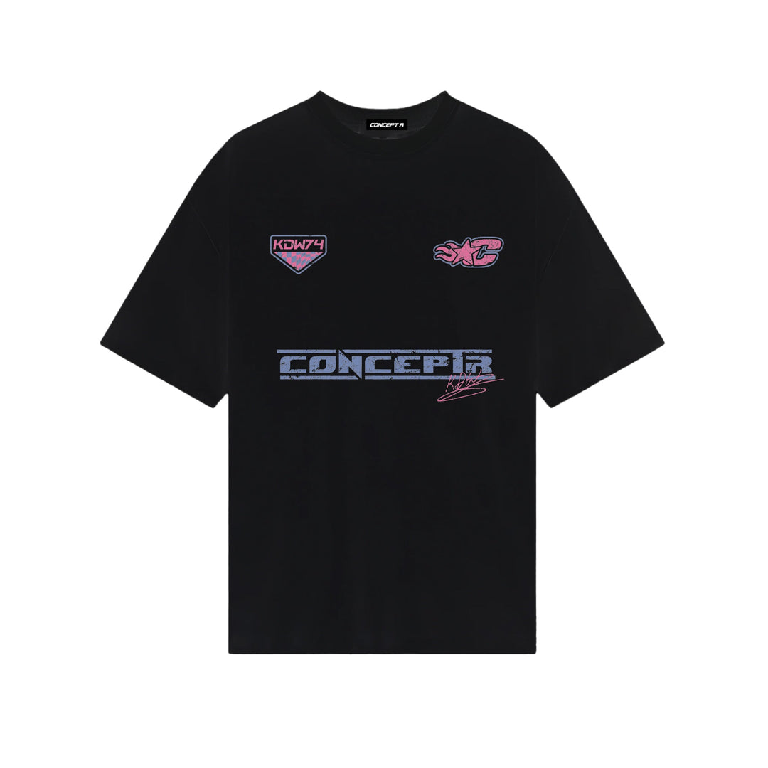 CONCEPT R X KDW - LIMITED EDITION T SHIRT BLACK