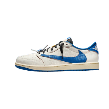 JORDAN 1 RETRO OG SP LOW FRAGMENT X TRAVIS SCOTT SAIL/MILITARY BLUE