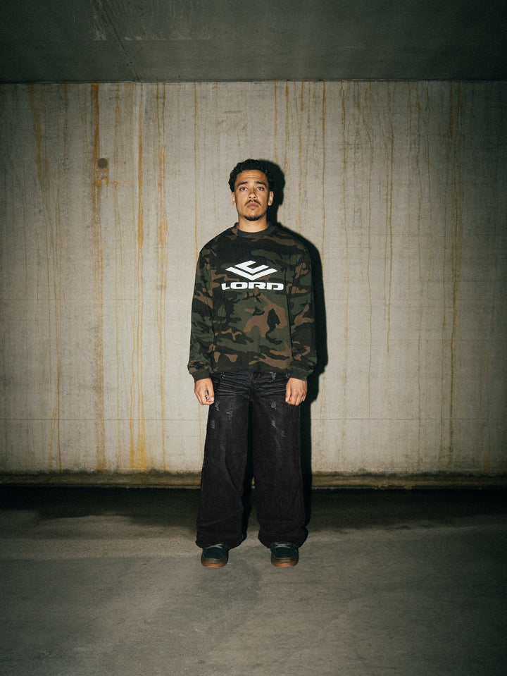 LORD CULTURE - REPLICA LONG SLEEVE TEE - CAMO