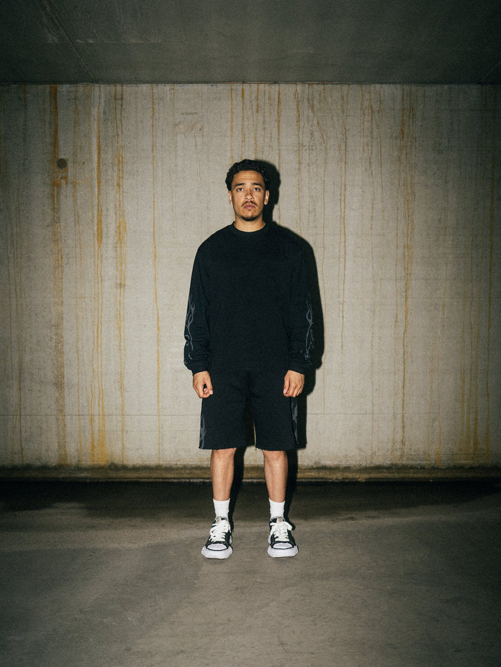 LORD CULTURE - SWEATSHORTS - BLACK