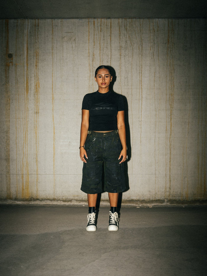 LORD CULTURE - BABY TEE - BLACK