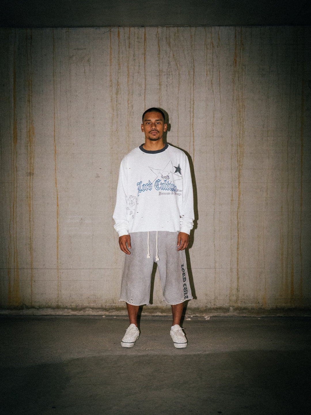 LORD CULTURE - SWEATSHORTS - GRAY