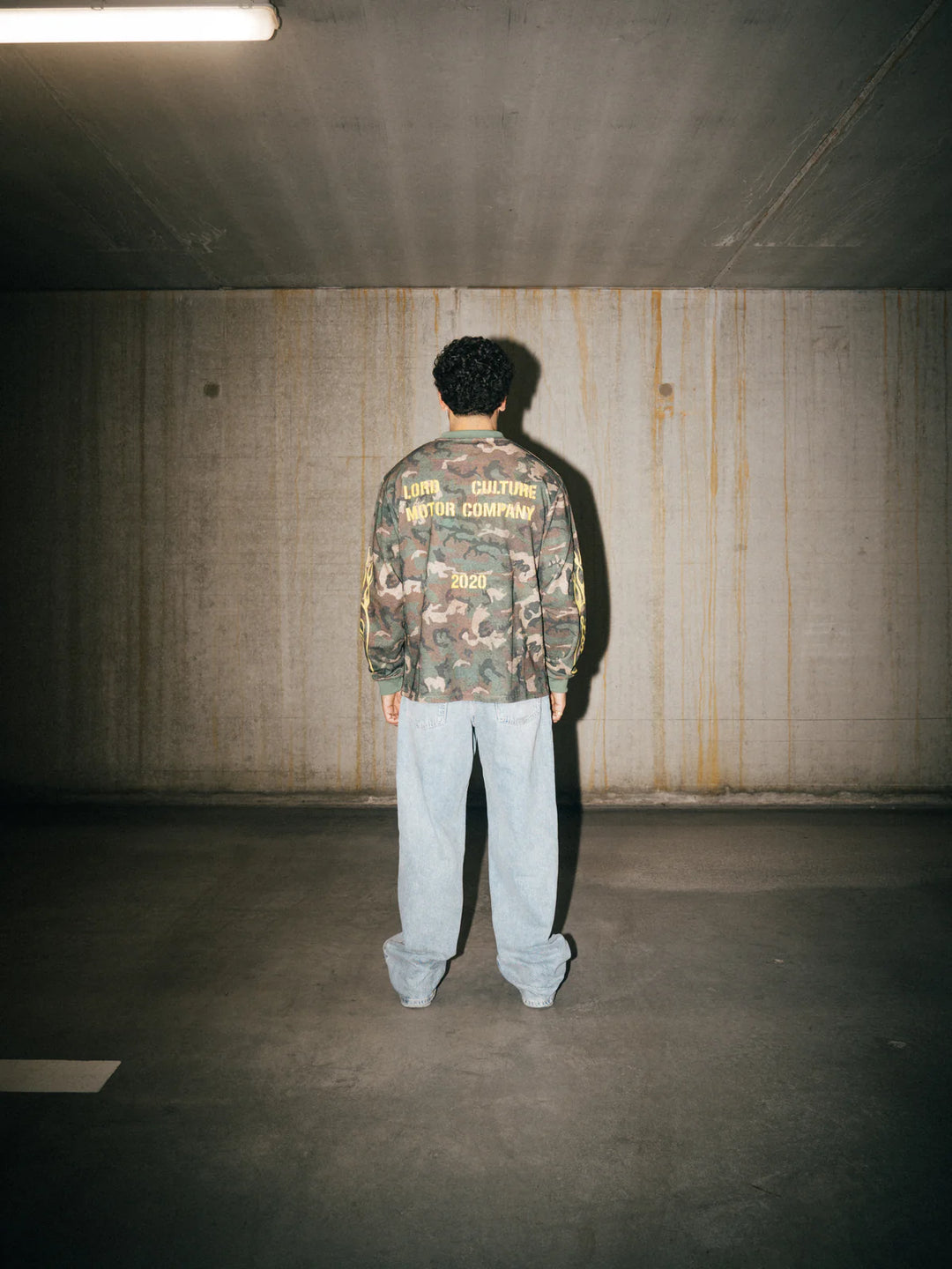 LORD CULTURE - THERMAL LONG SLEEVE TEE - CAMO