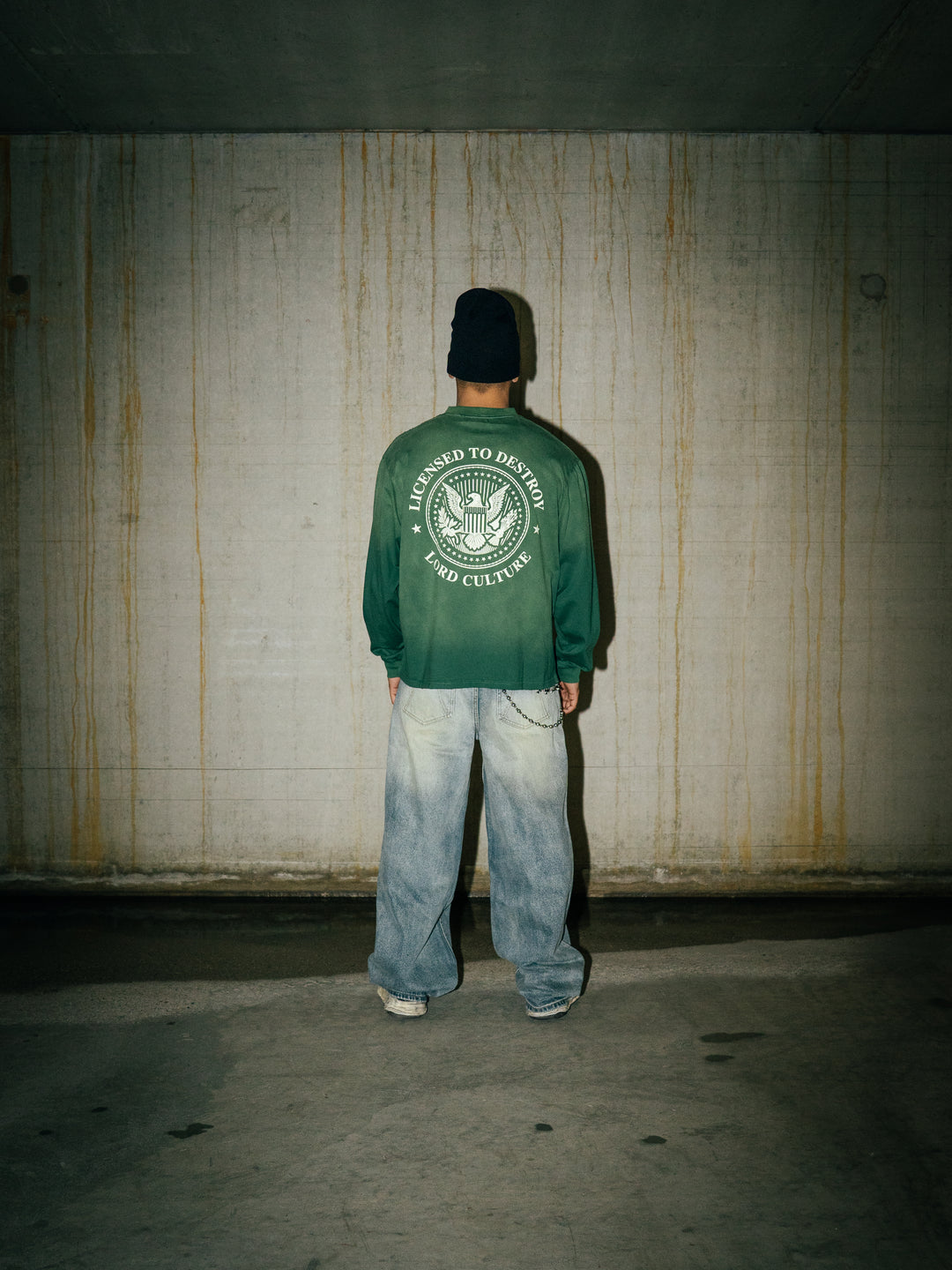 LORD CULTURE - DISTRESSED DENIM - BLUE