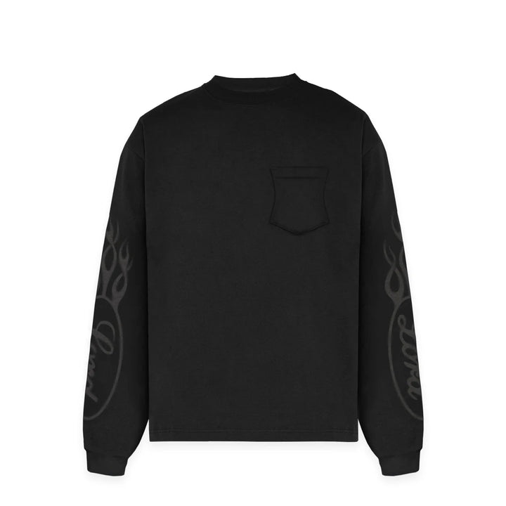 LORD CULTURE - LONG SLEEVE TEE - BLACK