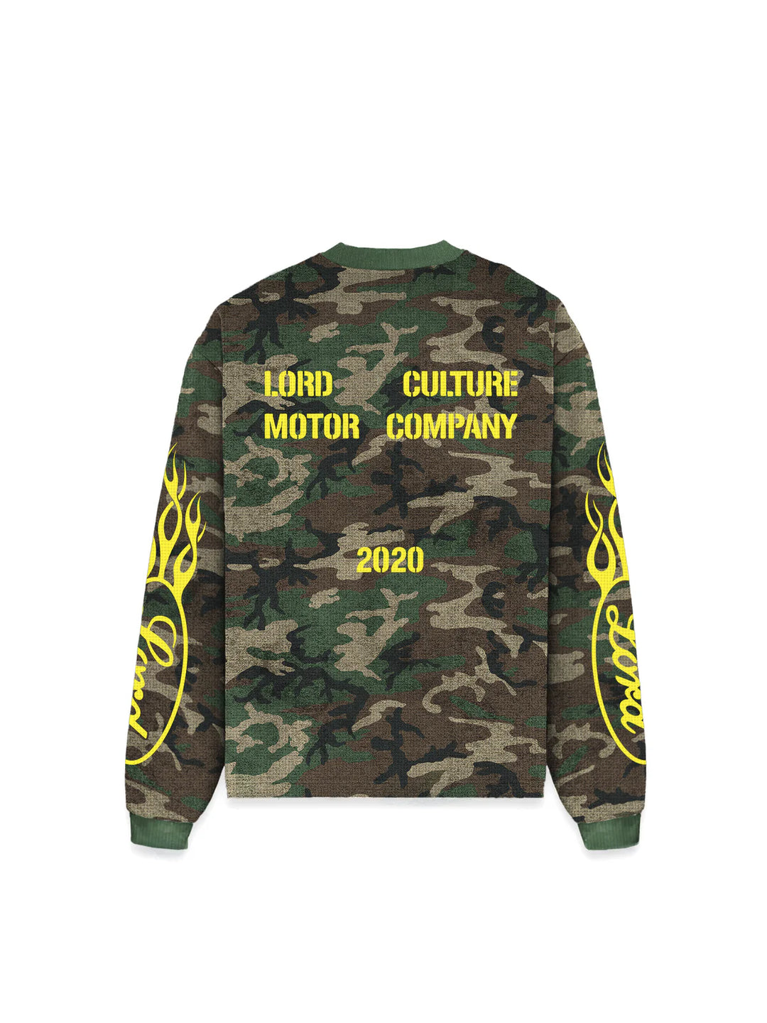 LORD CULTURE - THERMAL LONG SLEEVE TEE - CAMO