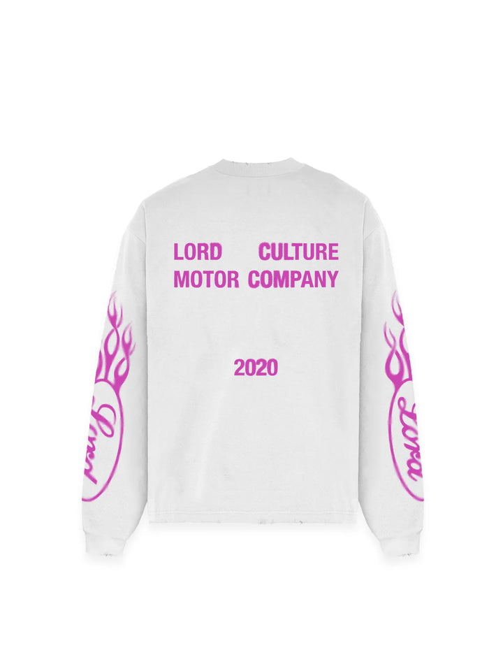 LORD CULTURE - LONGSLEEVE TEE - WHITE