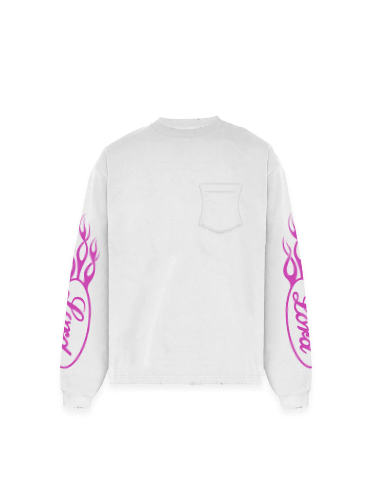 LORD CULTURE - LONGSLEEVE TEE - WHITE