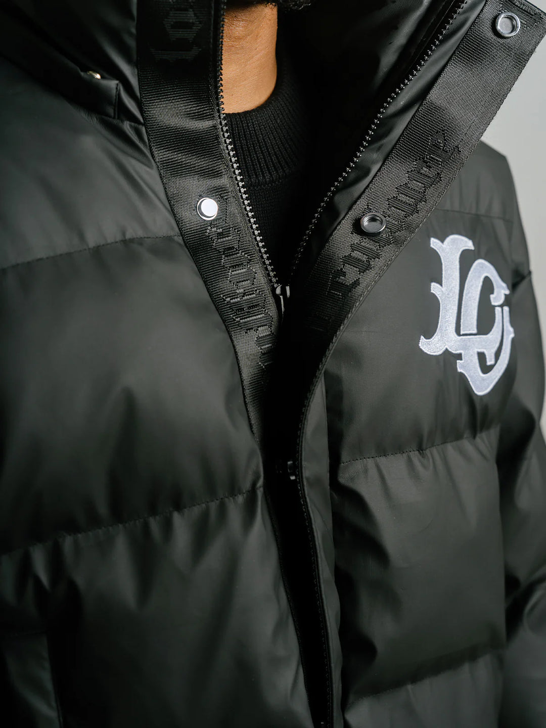 LORD CULTURE - MONOGRAM PUFFER BLACK