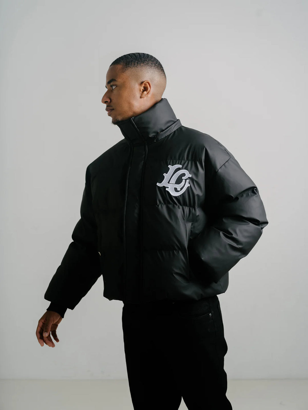 LORD CULTURE - MONOGRAM PUFFER BLACK