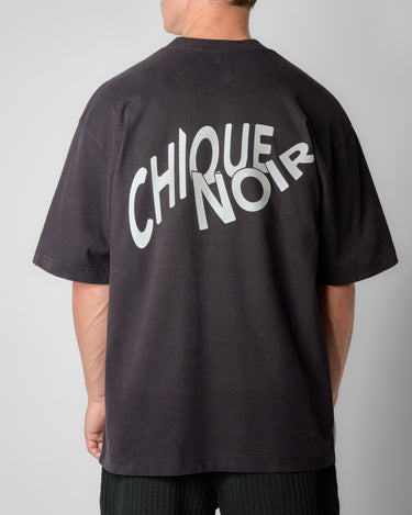 CHIC NOIR - REFLECTED TEE BLACK