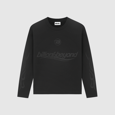 BILLION AND BEYOND - WAVE LONGSLEEVE - VINTAGE