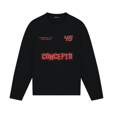 CONCEPT R - MEMBER CLUB LONGSLEEVE - BLACK