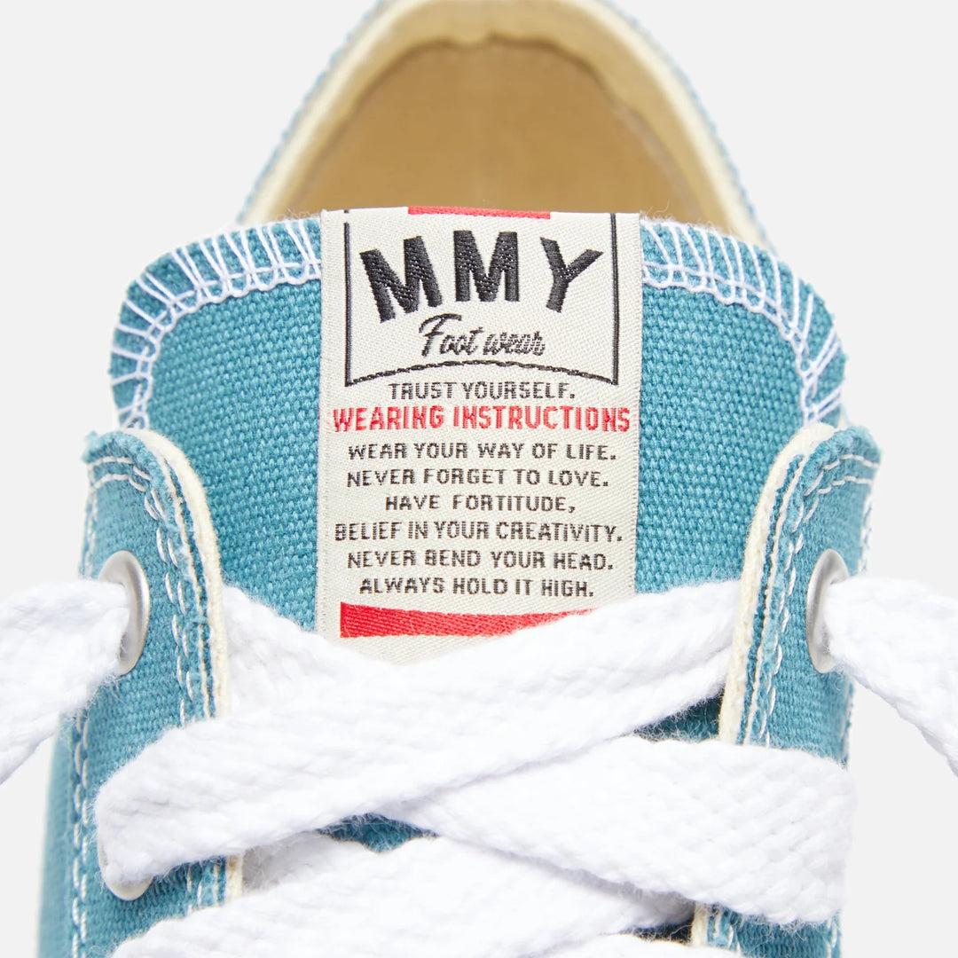 MAISON MIHARA YASUHIRO PETERSON 23 LOW OG SOLE CANVAS BLUE