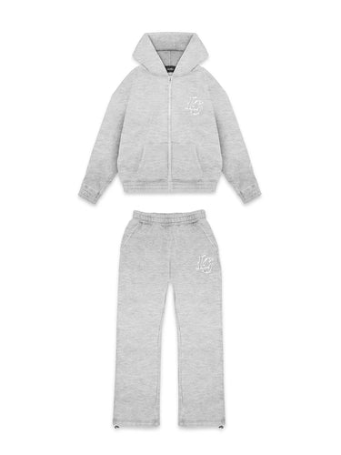 LORD CULTURE - MONOGRAM TRACKSUIT - GREY