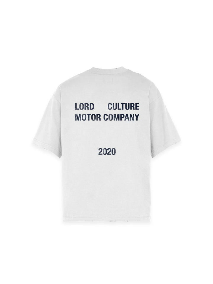 LORD CULTURE - MOTOR CO TEE - WHITE