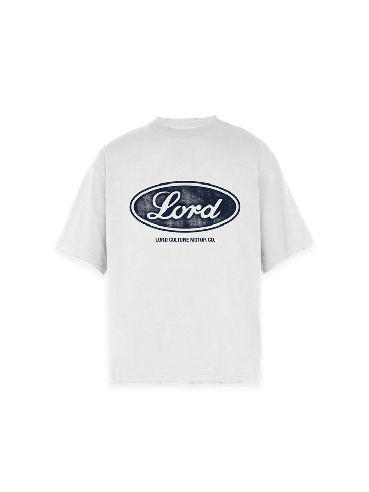 LORD CULTURE - MOTOR CO TEE - WHITE