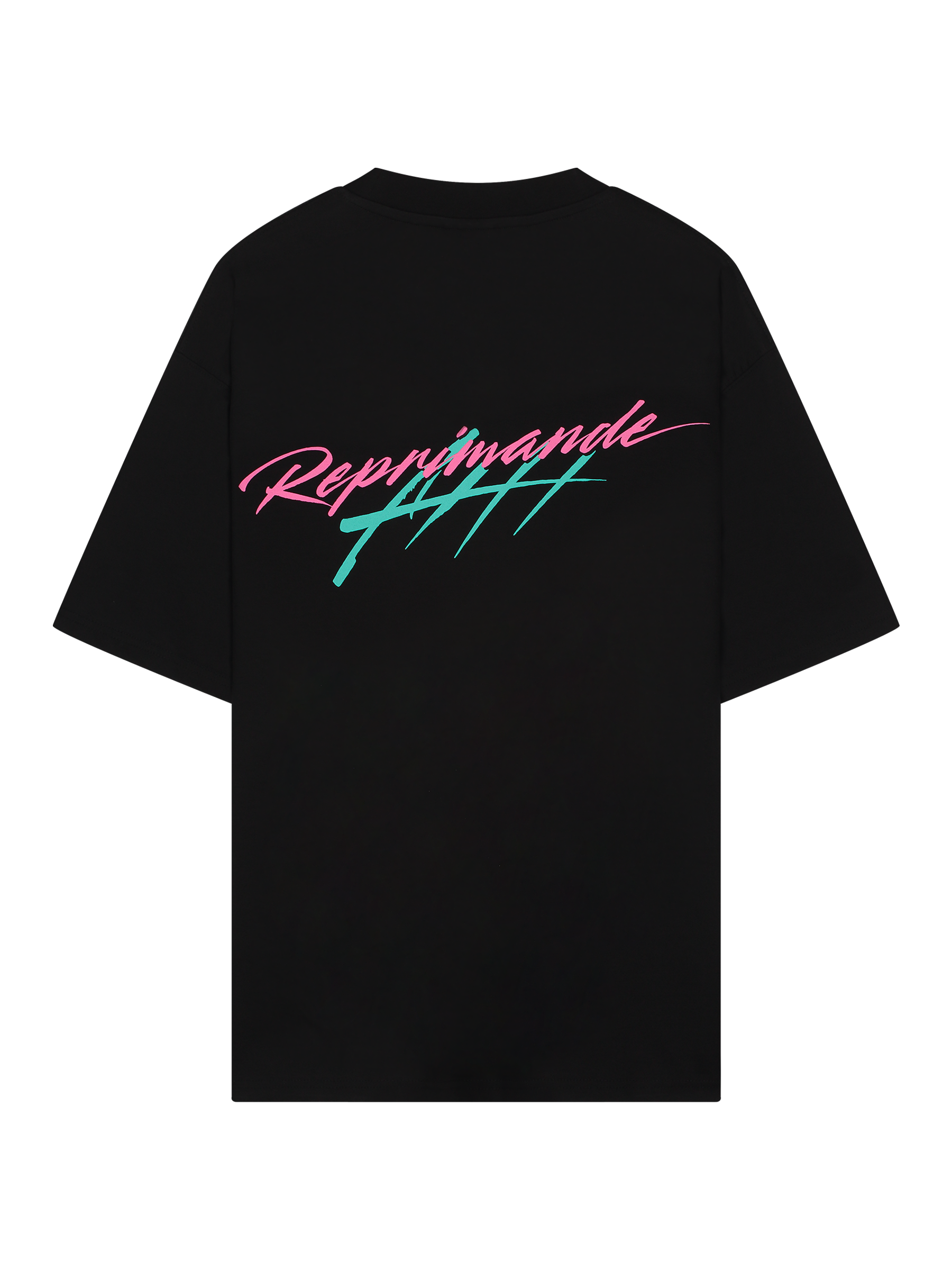 REPRIMANDE - RELAXED FIT MIAMI TSHIRT BLACK