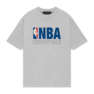 FEAR OF GOD - ESSENTIALS - NBA T SHIRT GREY