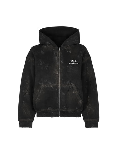 LORD CULTURE - REPLICA ZIP-HOODIE - BLACK