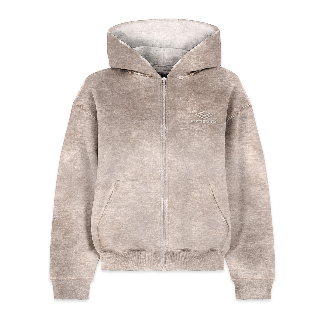 LORD CULTURE - REPLICA ZIP-HOODIE - GRAY